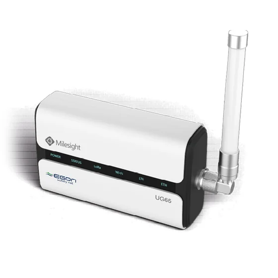 EGON safety net – Funk-Gateway mit Antenne.